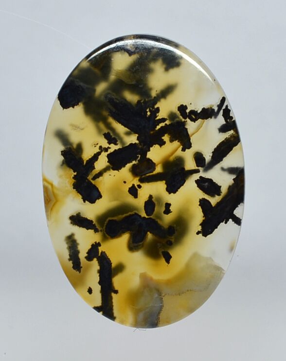 Trent Agate with Stibnite 12.39 ct