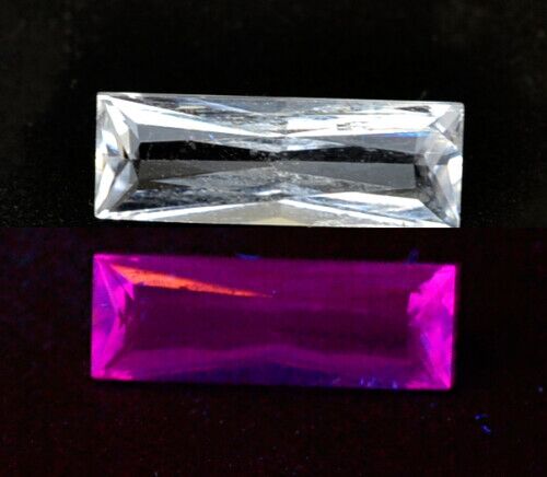 Mizzonite 0.96 ct Fluorescent Gem Bag Cut 11.00 x 3.70 x 3.00 mm Napal max10669