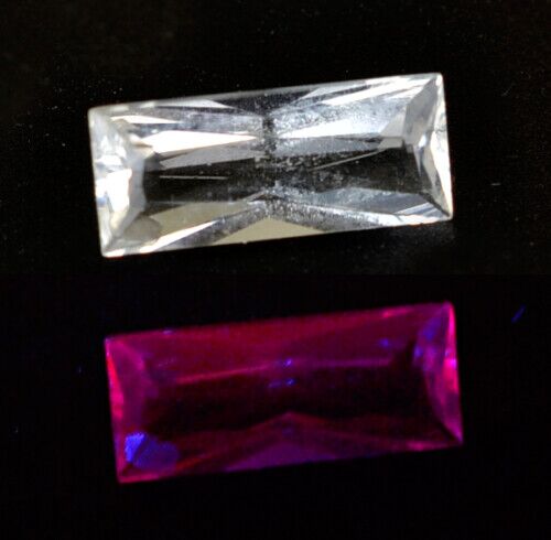 Mizzonite 1.02 ct Fluorescent Gem Bag Cut 10.10 x 4.20 x 3.30 mm Napal max10792