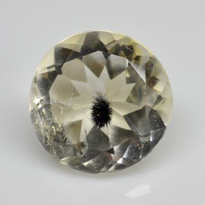 Citrine with Star Burst Iron Compound